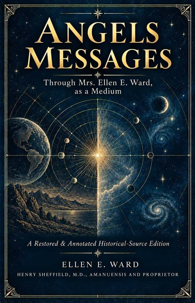 Cover of Angels Messages: Through Mrs. Ellen E. Ward, as a Medium — A Restored & Annotated Historical-Source Edition by Ellen E. Ward