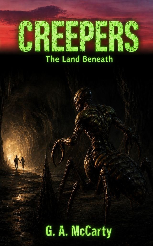 Cover of Creepers: The Land Beneath by G. A. McCarty