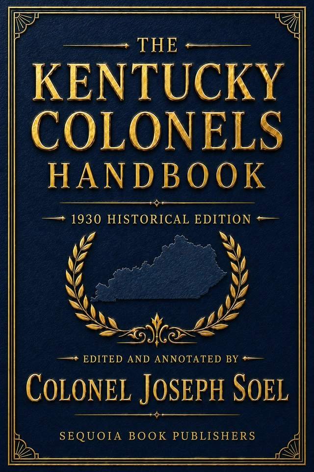 Cover of The Kentucky Colonels Handbook: 1930 Historical Edition by Sequoia Book Publishers