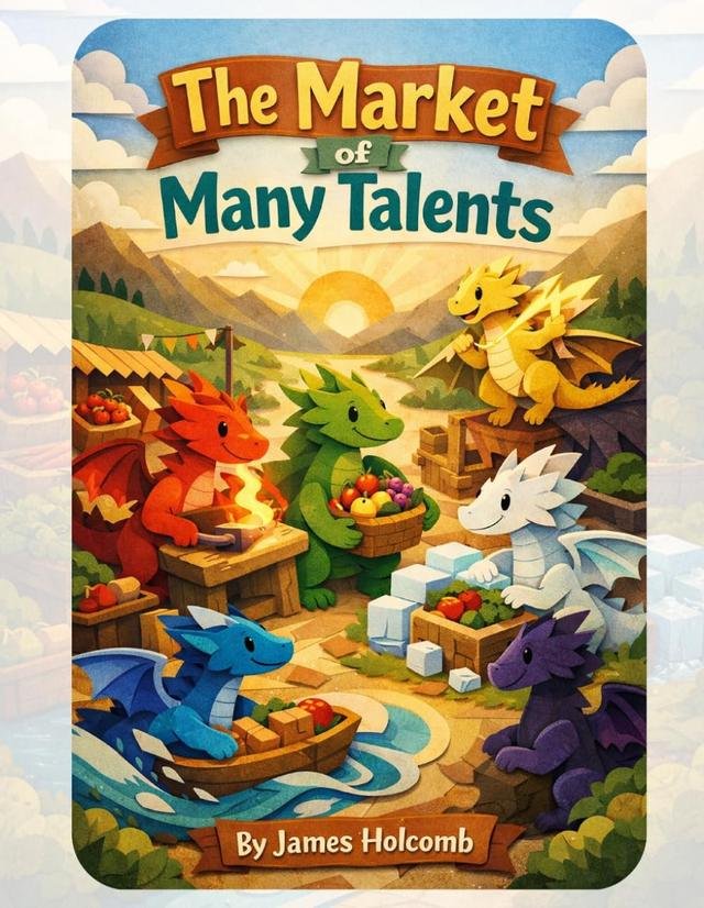 Cover of The Market of Many Talents by James Holcomb