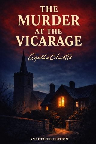Cover of The Murder at the Vicarage (Annotated)