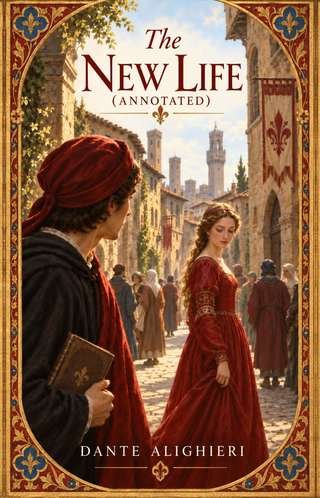Cover of The New Life (Annotated): La Vita Nuova