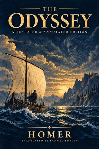 Cover of The Odyssey: A Restored & Annotated Edition