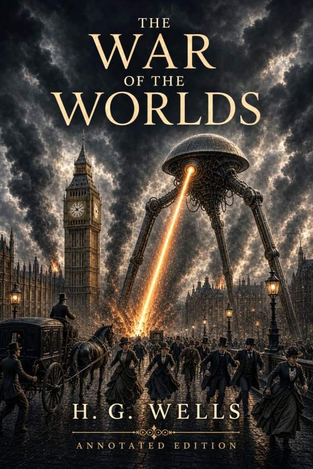 Cover of The War of the Worlds (Sequoia Annotated Edition) by H. G. Wells
